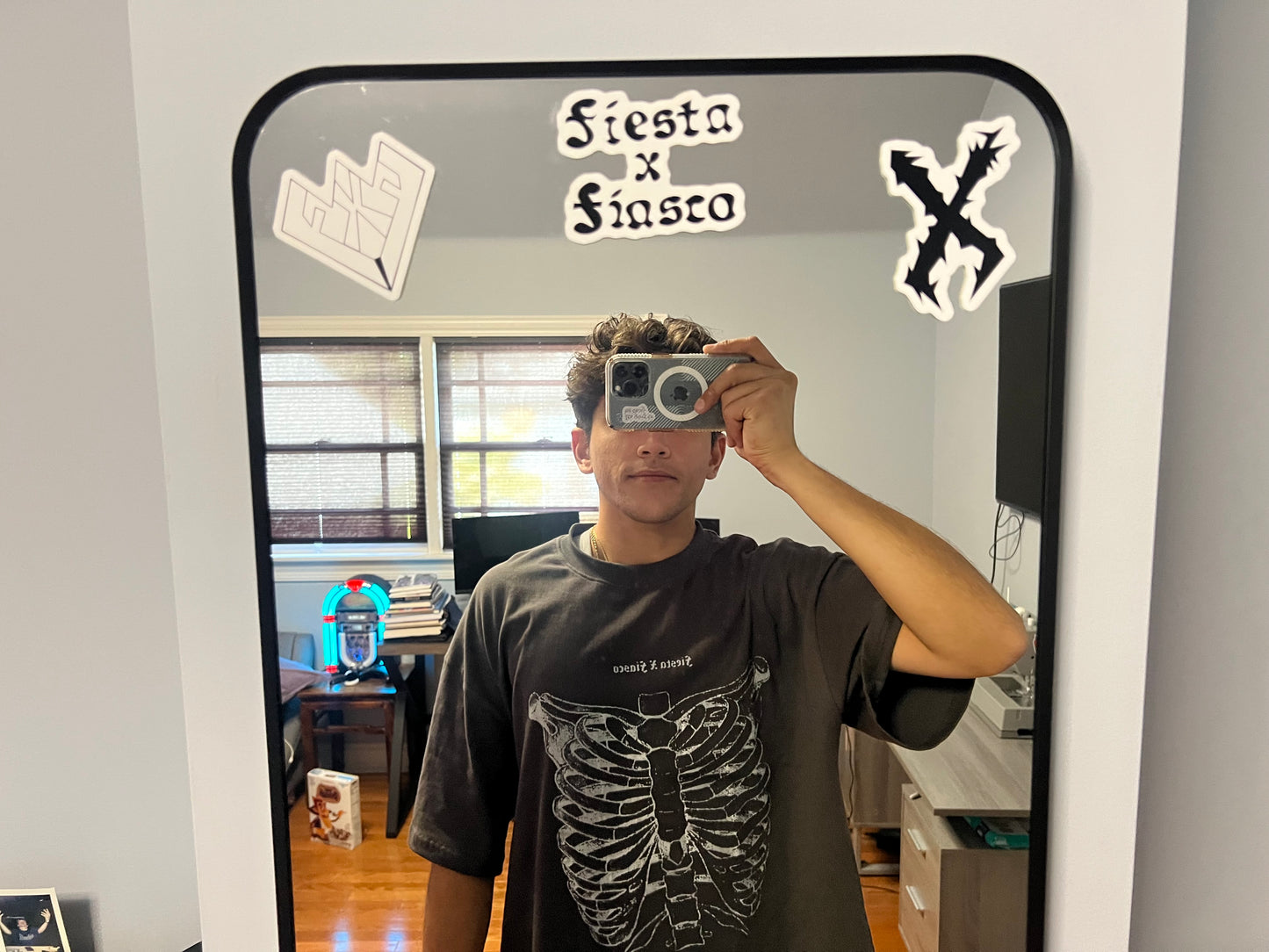 Fiesta x Fiasco Skeleton T-shirt